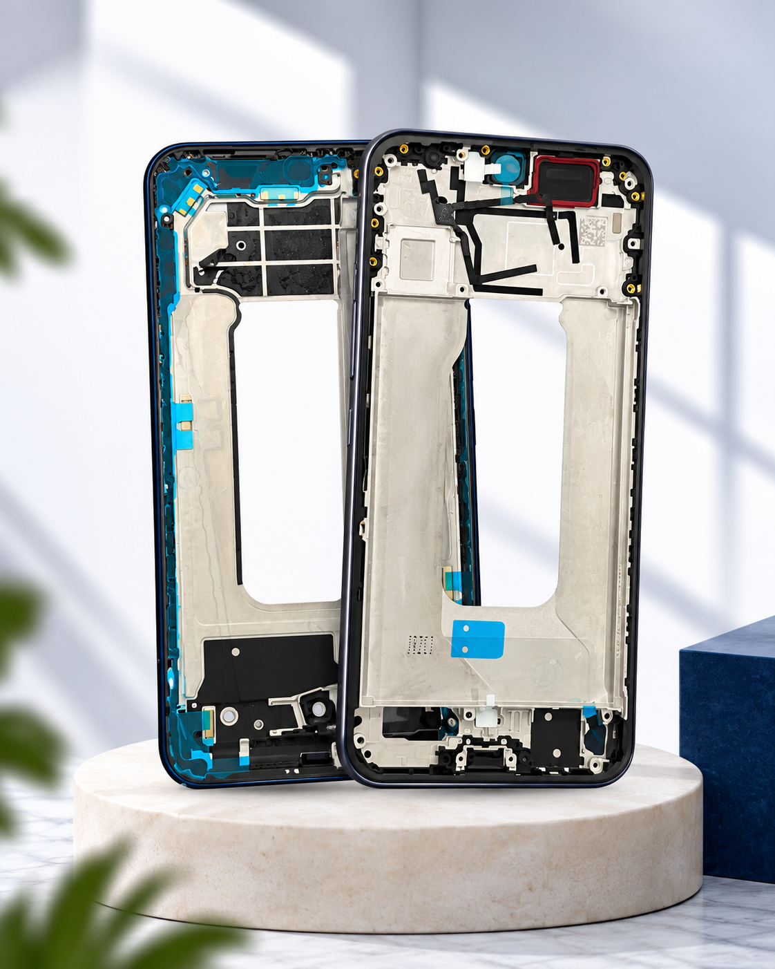 Compatible Replacement for Vivo V70 FE Middle Frame – Mobile Chassis Replacement